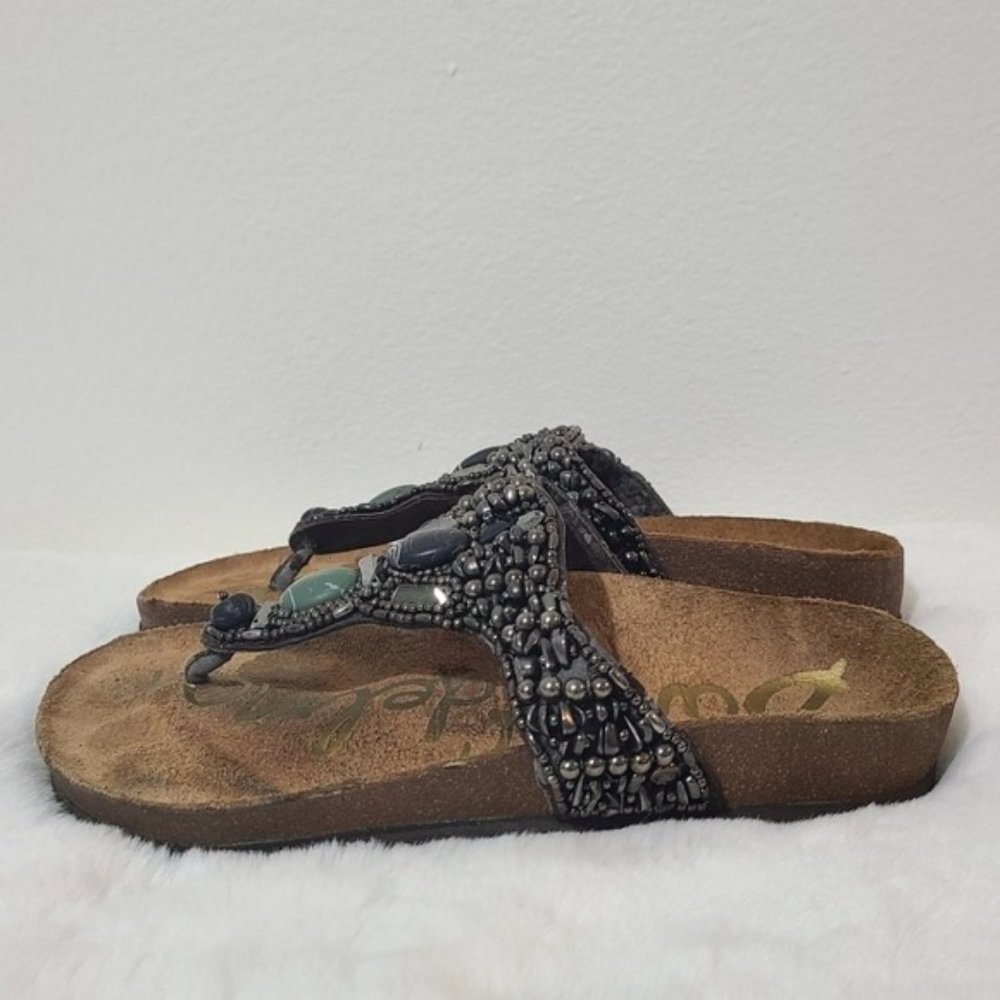 Sam edelman Rhinestone Sandals Leather, size - Picture 6 of 10